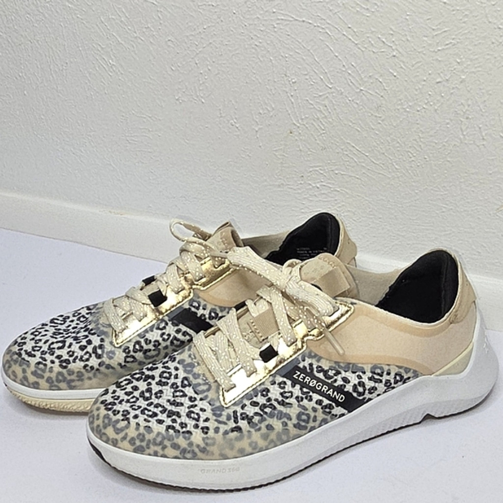 Cole Haan Women's Sneakers - Leopard and Cream